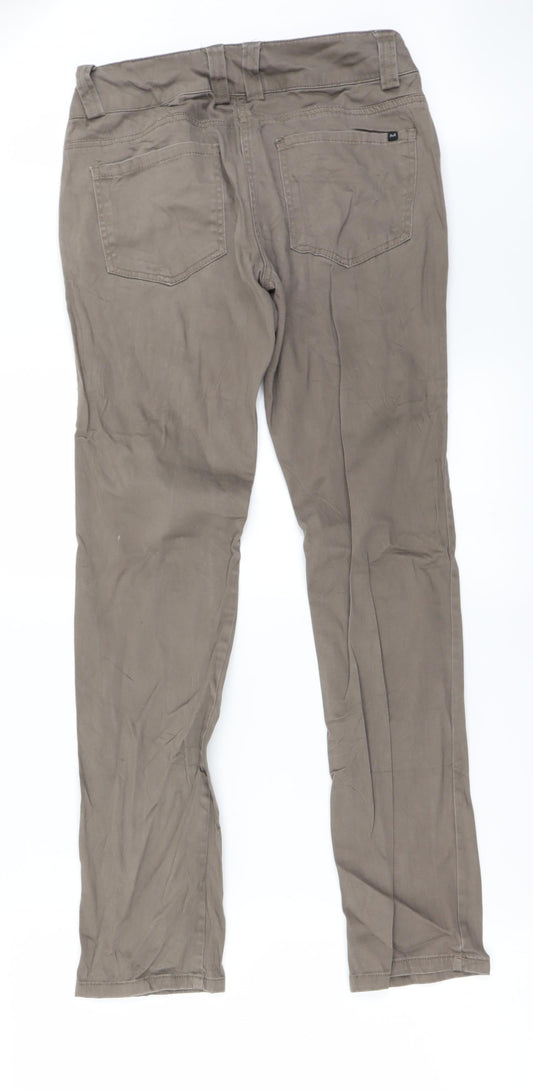 Womens UK Size 8 VERO MODA Regular Fit  Beige Trousers