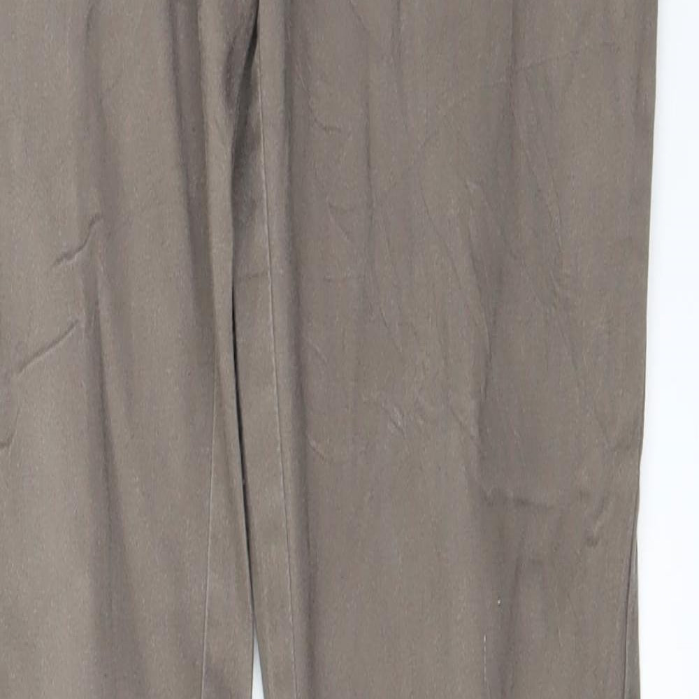 Womens UK Size 8 VERO MODA Regular Fit  Beige Trousers