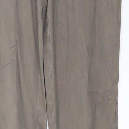 Womens UK Size 8 VERO MODA Regular Fit  Beige Trousers