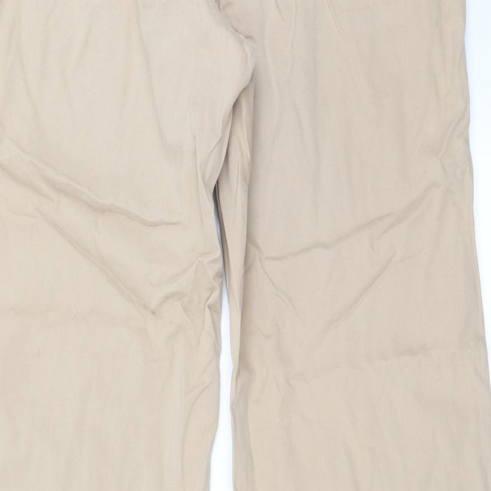 Marks and Spencer Womens Pink   Trousers  Size 14 L25 in