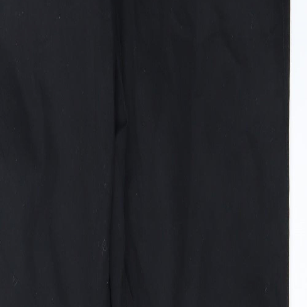 Womens UK Size 6 H&M Regular Fit Straight Black Jeans