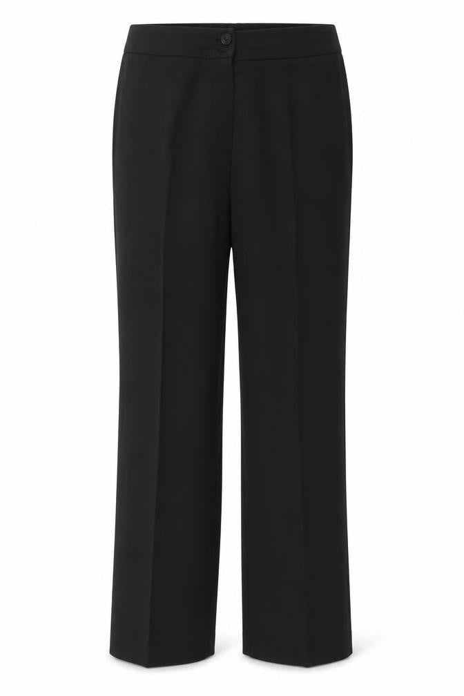 Womens UK Size 14 CMD Regular Fit  Black Trousers
