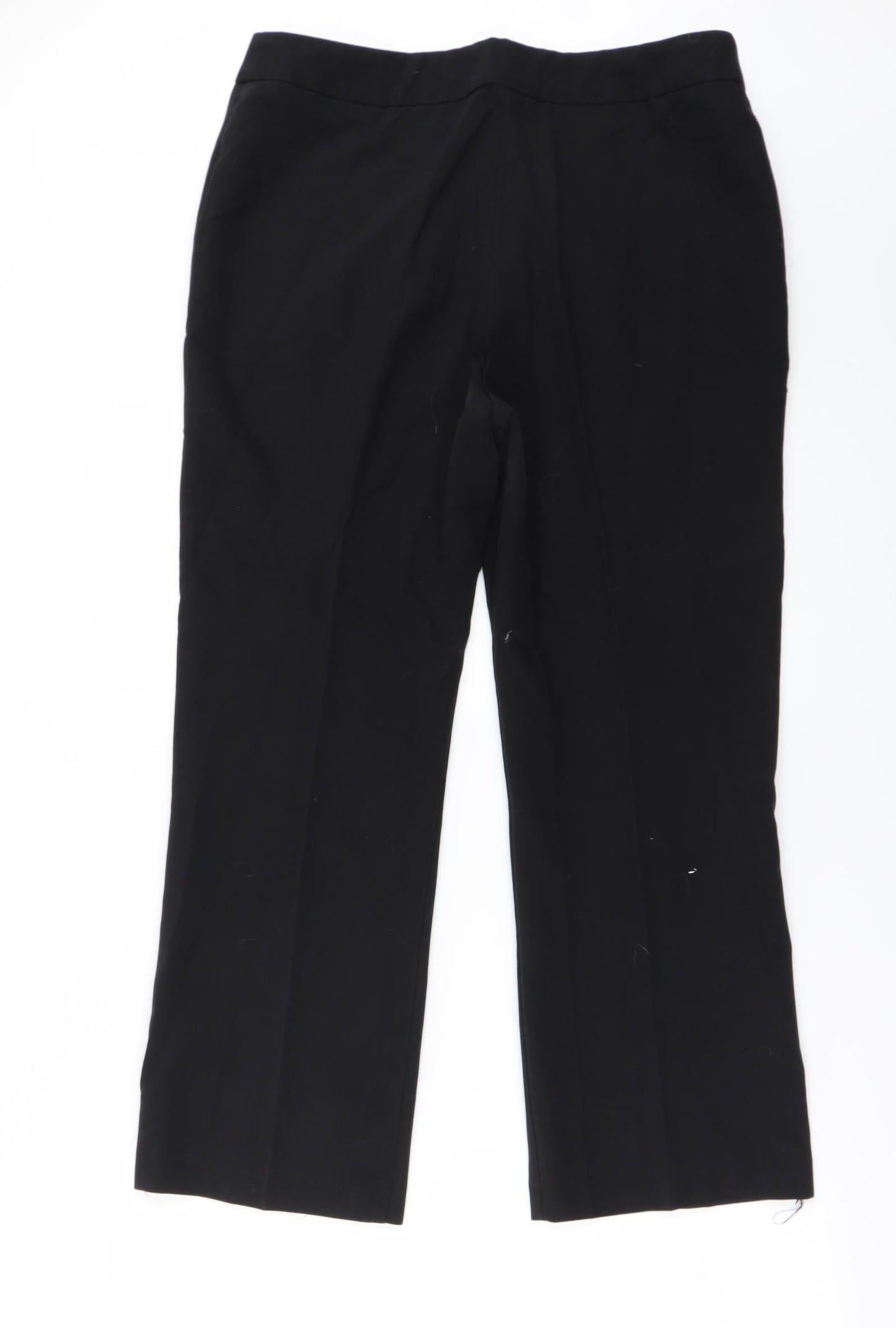 Womens UK Size 14 CMD Regular Fit  Black Trousers