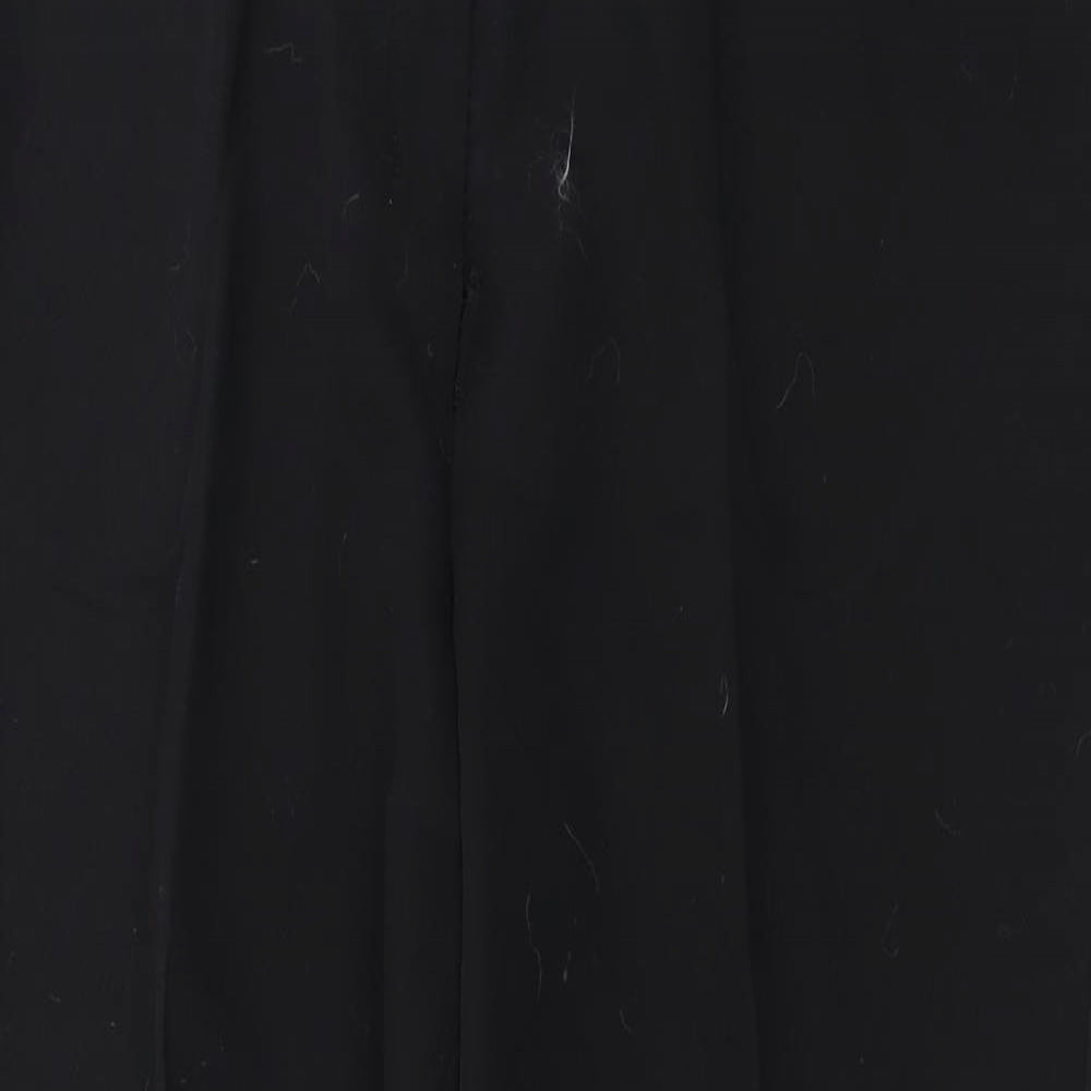 Womens UK Size 14 CMD Regular Fit  Black Trousers