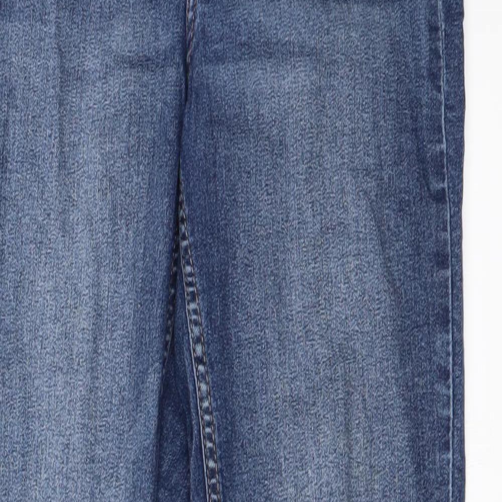 Womens UK Size 8 H&M Regular Fit Straight Blue Jeans