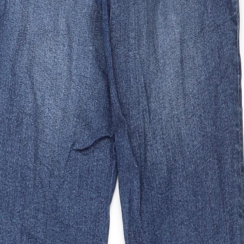 Womens UK Size 8 H&M Regular Fit Straight Blue Jeans