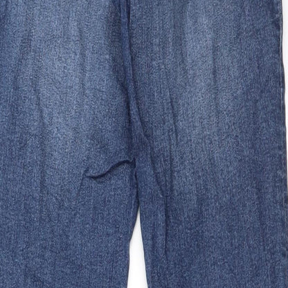 Womens UK Size 8 H&M Regular Fit Straight Blue Jeans
