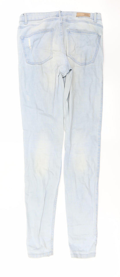 Womens UK Size 28 in VERO MODA Regular Fit Tapered Blue Jeans