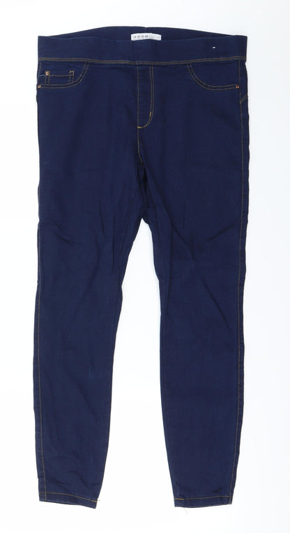 denim co Womens Blue   Skinny Jeans Size 14 L23 in