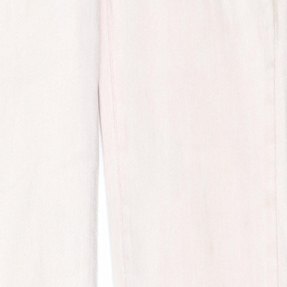 Womens UK Size 28 in Preworn Regular Fit Straight Pink Jeans