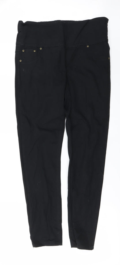 Womens UK Size 32 in Preworn Regular Fit  Black Trousers