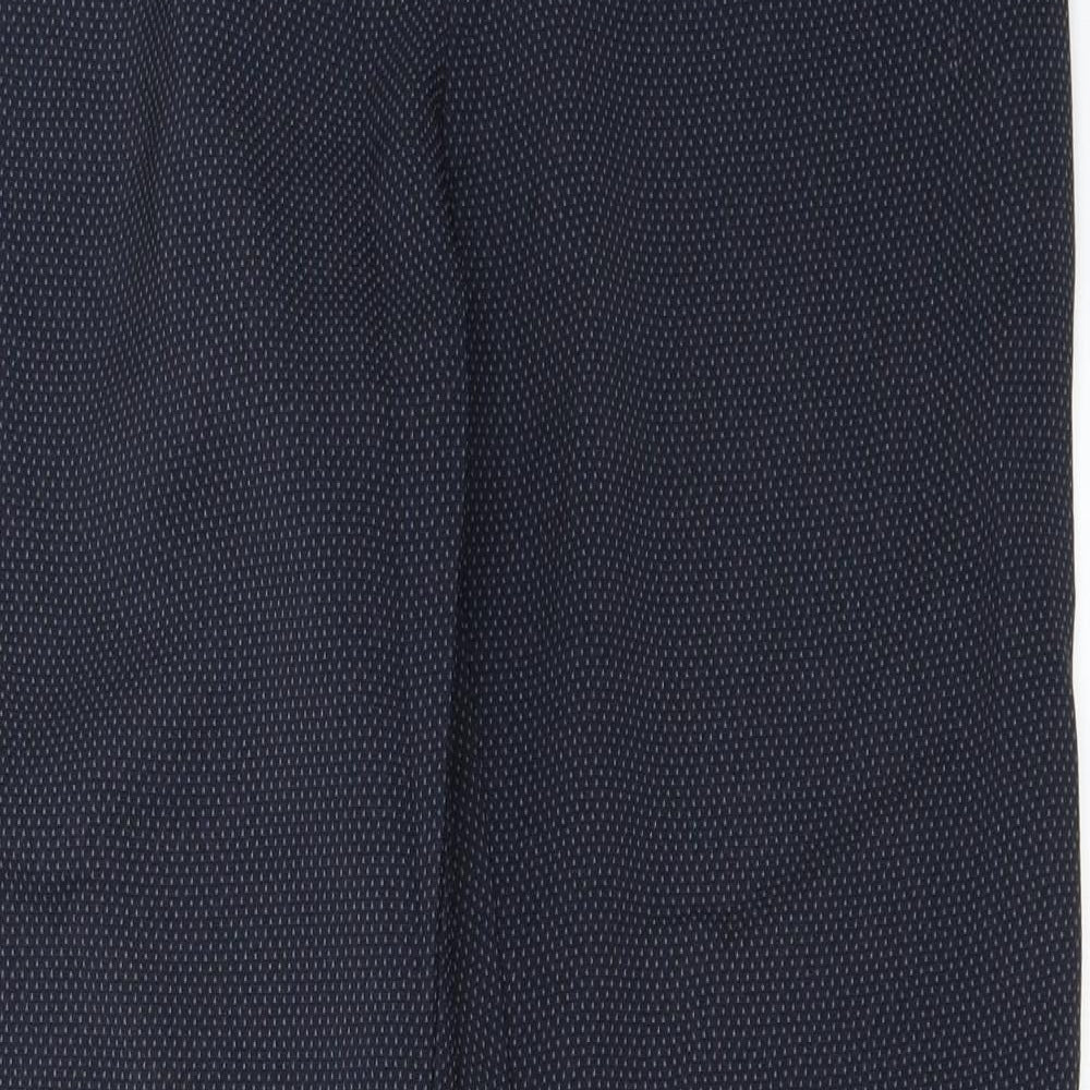 Womens UK Size 12 NEXT Regular Fit Sweatpants Blue Trousers