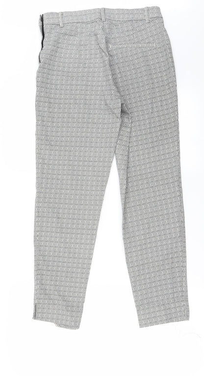 Womens UK Size 8 H&M Regular Fit  Grey Trousers