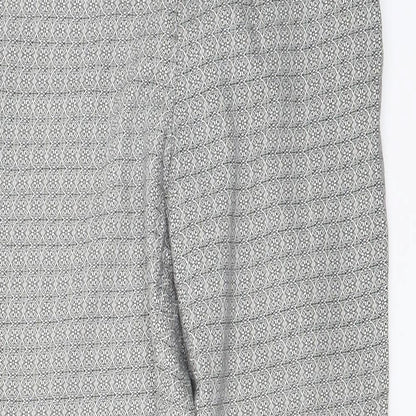 Womens UK Size 8 H&M Regular Fit  Grey Trousers