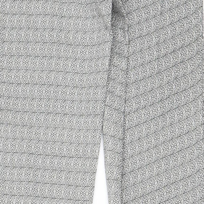 Womens UK Size 8 H&M Regular Fit  Grey Trousers