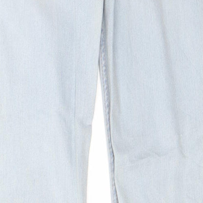 Womens UK Size 31 in Preworn Regular Fit Straight Blue Jeans