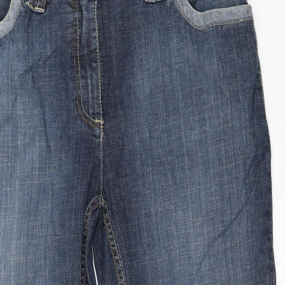 Yessica Womens Blue   Straight Jeans Size 34 in L20 in