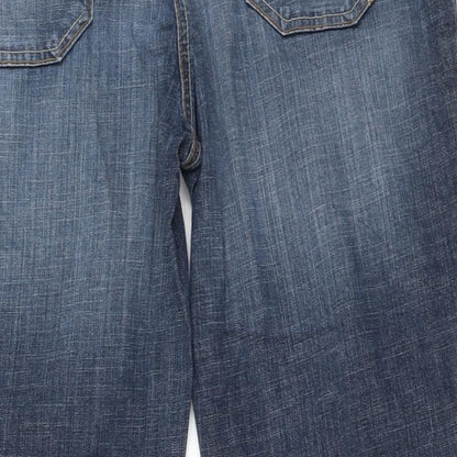 Yessica Womens Blue   Straight Jeans Size 34 in L20 in