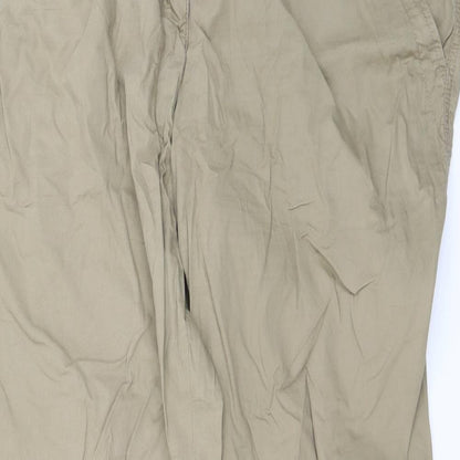 Womens UK Size 14 TOM TAILOR Regular Fit  Beige Trousers
