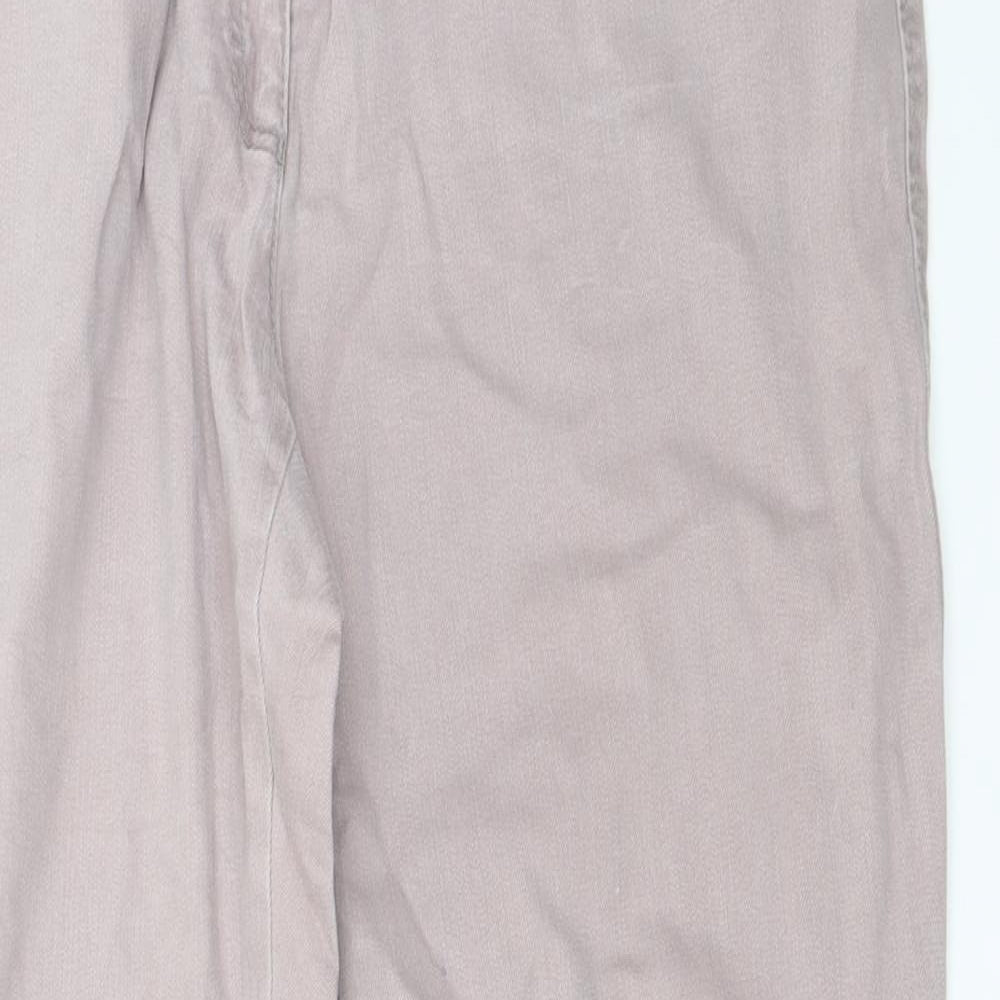 Womens UK Size 36 in Preworn Regular Fit Straight Pink Jeans