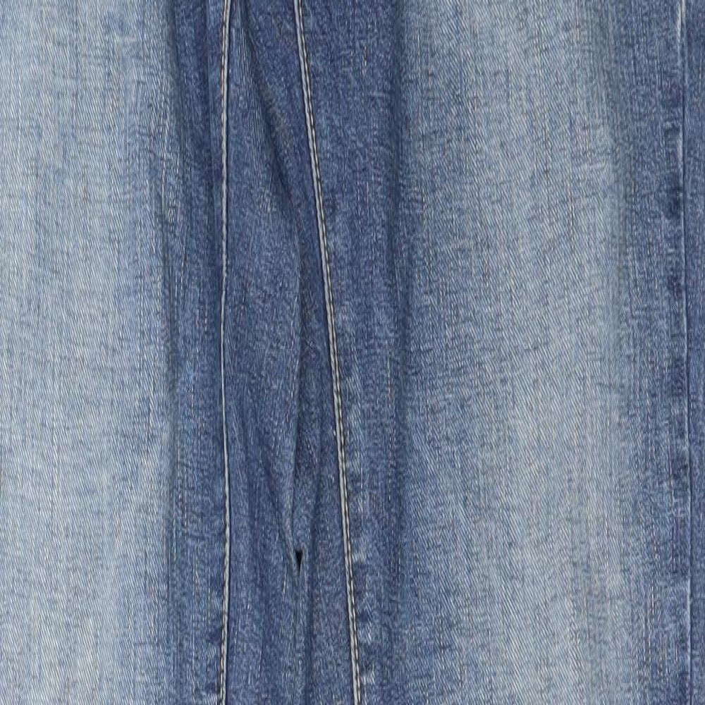 Womens UK Size 29 in Preworn Regular Fit Skinny Blue Jeans