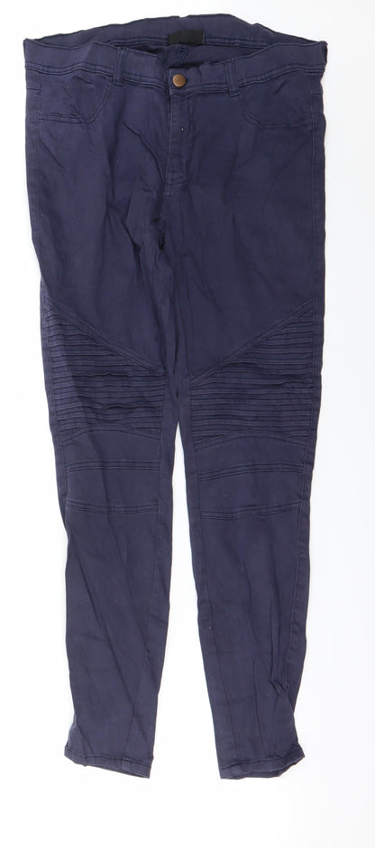 jonina Womens Blue   Skinny Jeans Size 10 L27 in