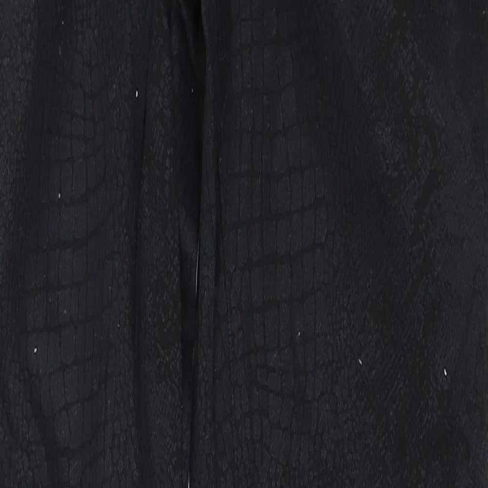 Womens UK Size 28 in Preworn Regular Fit Skinny Black Jeans