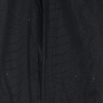 Womens UK Size 28 in Preworn Regular Fit Skinny Black Jeans