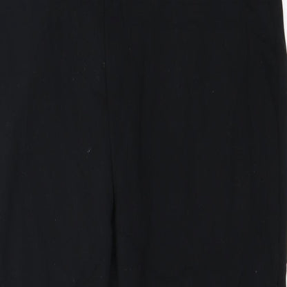 Womens UK Size 12 Marks and Spencer Regular Fit  Black Trousers