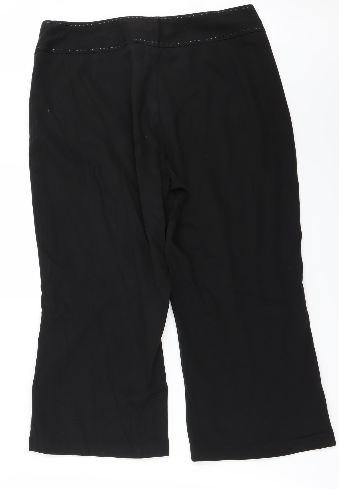 Womens UK Size 14 NEXT Regular Fit  Black Trousers