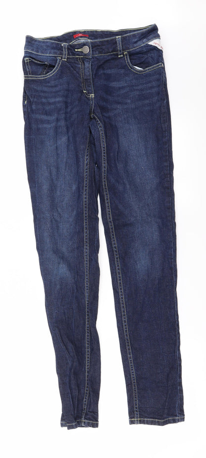 Womens UK Size 28 in Preworn Regular Fit Straight Blue Jeans