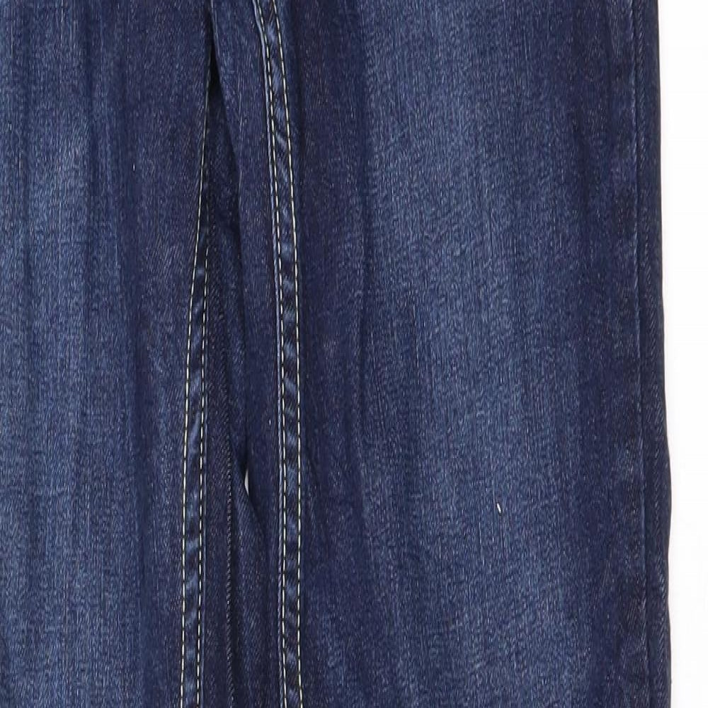 Womens UK Size 28 in Preworn Regular Fit Straight Blue Jeans
