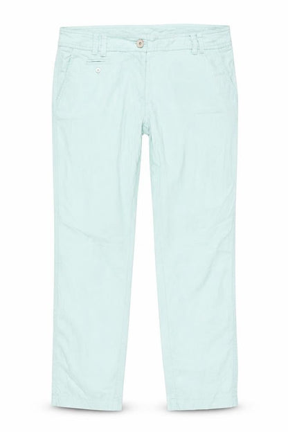 Womens UK Size 32 in Preworn Regular Fit  Blue Trousers
