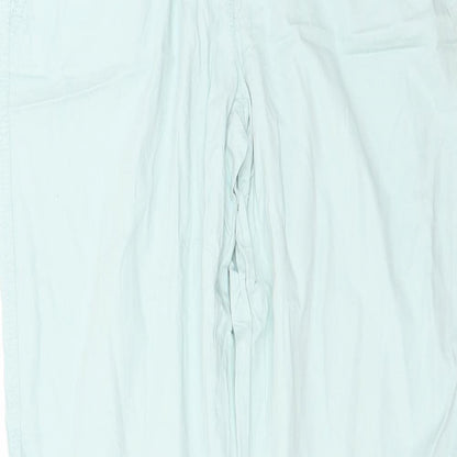 Womens UK Size 32 in Preworn Regular Fit  Blue Trousers