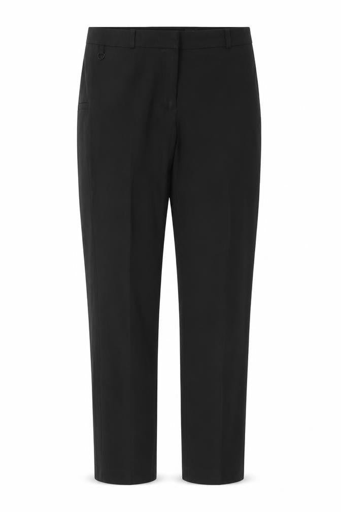 Womens UK Size 30 in Preworn Regular Fit  Black Trousers