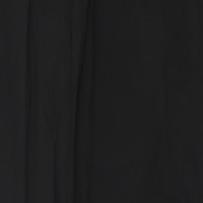 Womens UK Size 30 in Preworn Regular Fit  Black Trousers