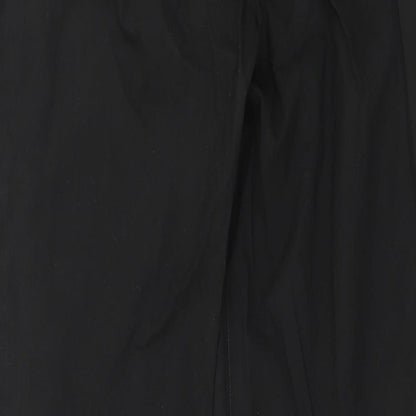 Womens UK Size 30 in Preworn Regular Fit  Black Trousers