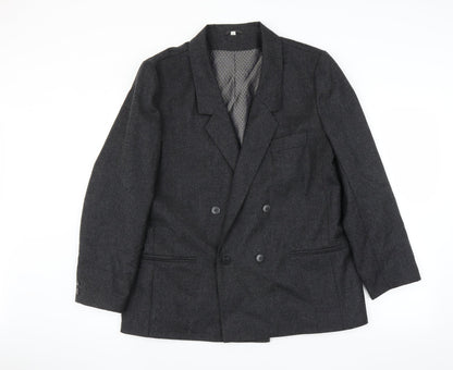 Womens UK Size 16 Preworn Regular Grey Suit Jacket