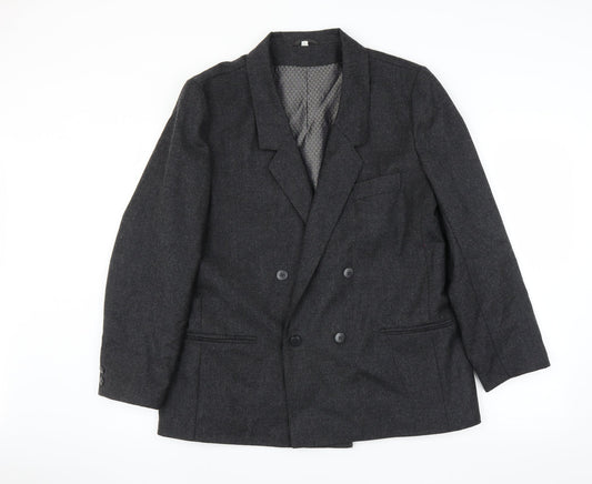Womens UK Size 16 Preworn Regular Grey Suit Jacket