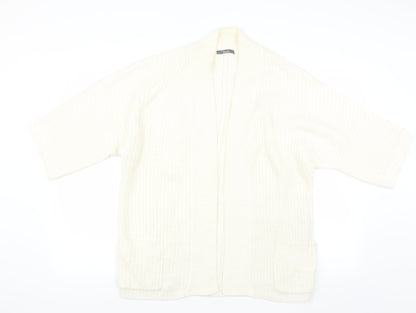 South Womens Ivory   Cardigan Jumper Size 10