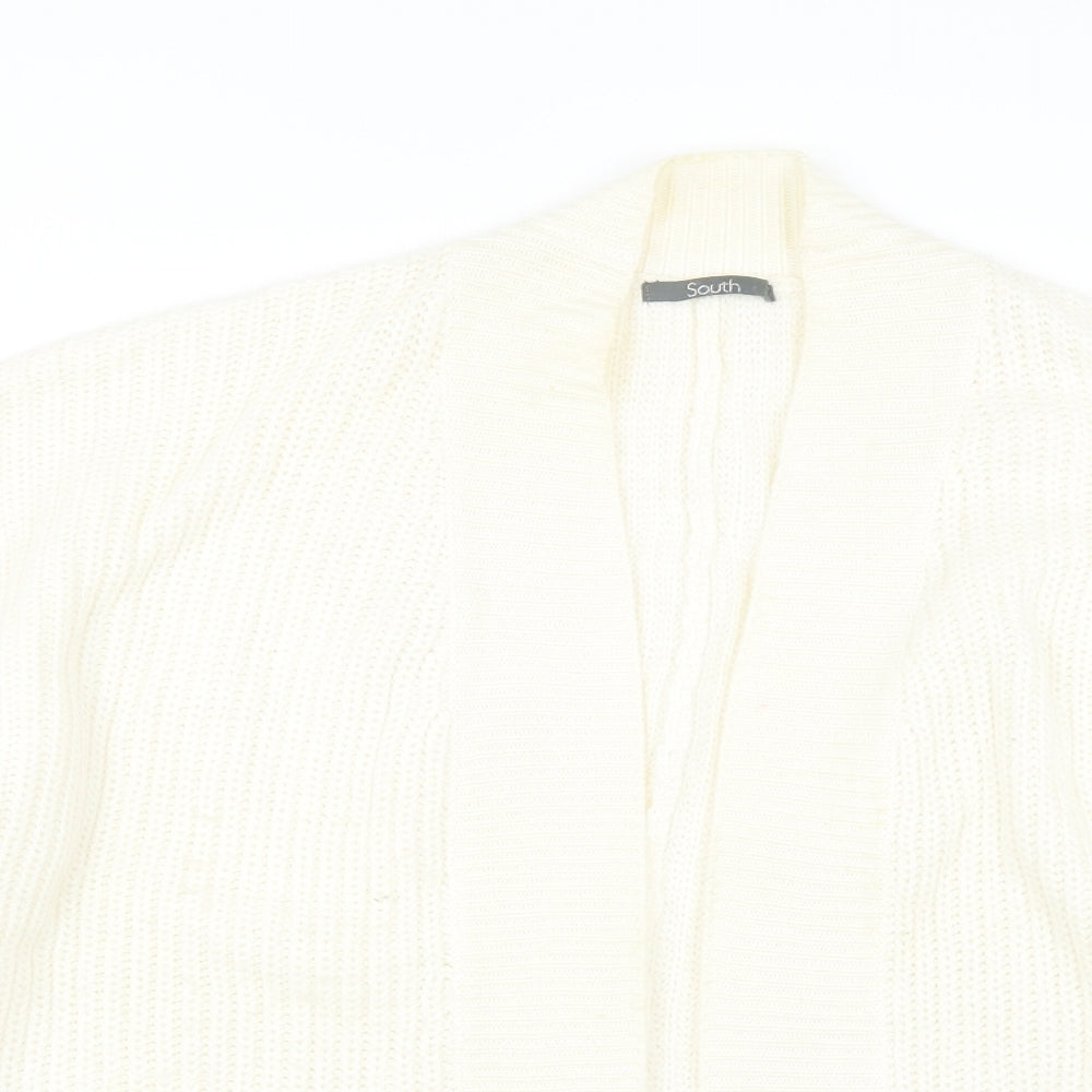 South Womens Ivory   Cardigan Jumper Size 10