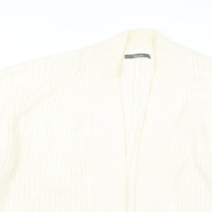 South Womens Ivory   Cardigan Jumper Size 10