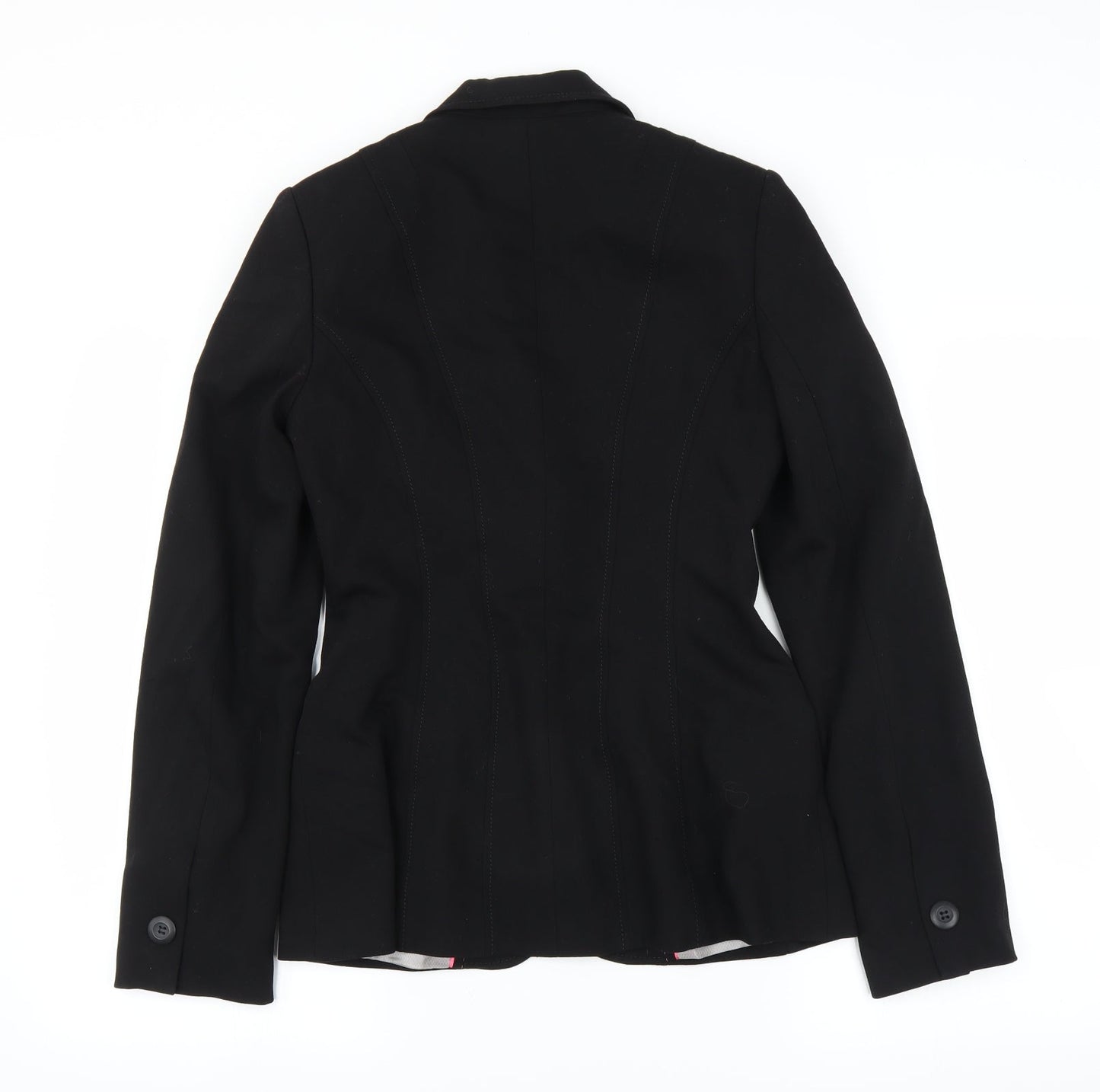 NEXT Womens Black   Jacket Suit Jacket Size 8  - long