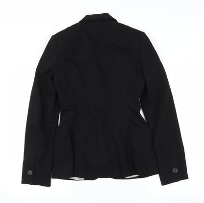 NEXT Womens Black   Jacket Suit Jacket Size 8  - long