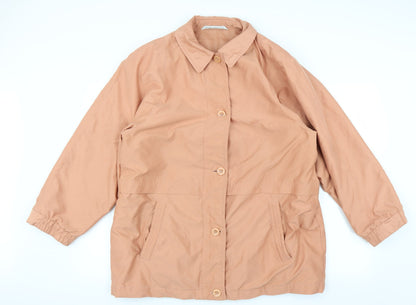 Womens UK Size 16 Marks and Spencer Orange Jacket