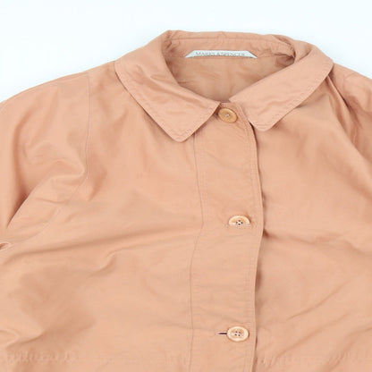 Womens UK Size 16 Marks and Spencer Orange Jacket