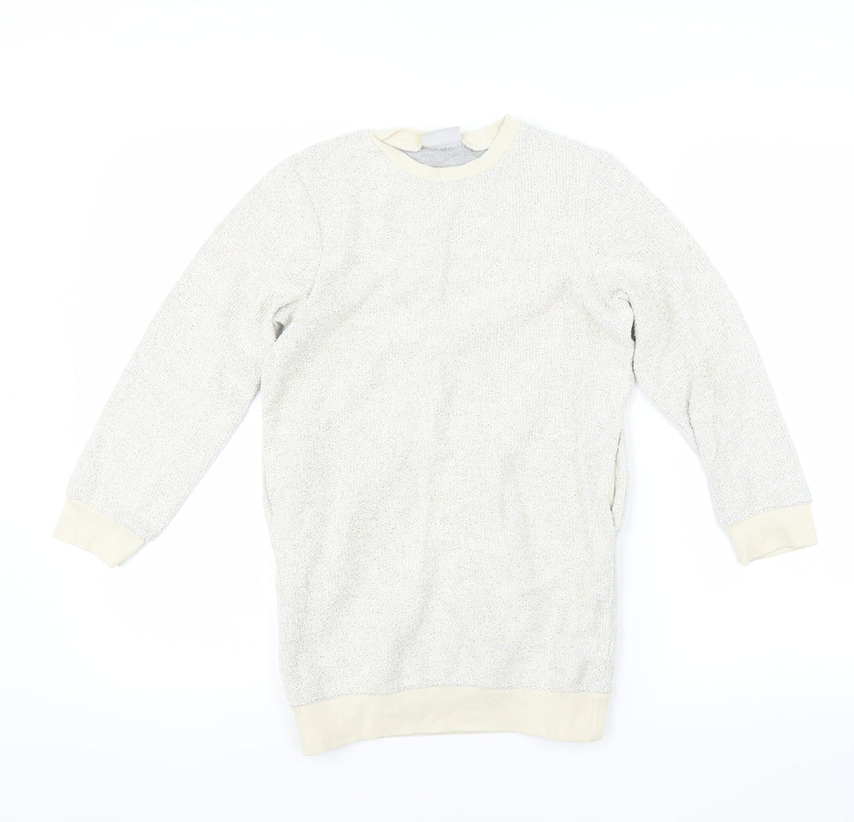 Next Girls Ivory   Pullover Sweatshirt Size 10 Years