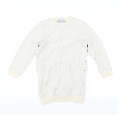Next Girls Ivory   Pullover Sweatshirt Size 10 Years