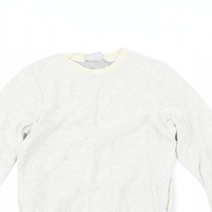 Next Girls Ivory   Pullover Sweatshirt Size 10 Years