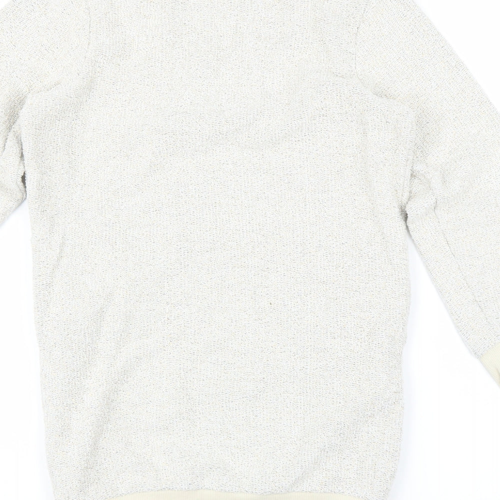 Next Girls Ivory   Pullover Sweatshirt Size 10 Years